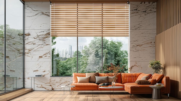 modern-living-room-with-orange-leather-sofa-city-view_21085-68129